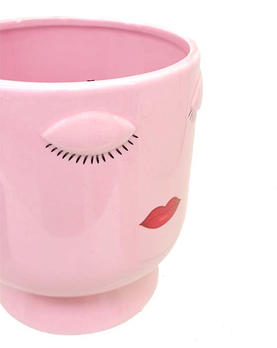Pot de 5 pouces Selfie (rose)